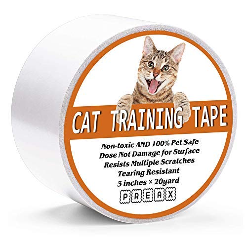 PREAX AntiScratch Cat Training Tape for Door Couch Furniture Surface