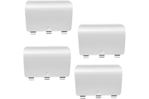 CaoXiong 4 Pack Battery Cover for Xbox Series X/S Controller Cover[NOT for Xbox One & One X/S] Battery Back Cover for Xbox Series X/S Controller(White)