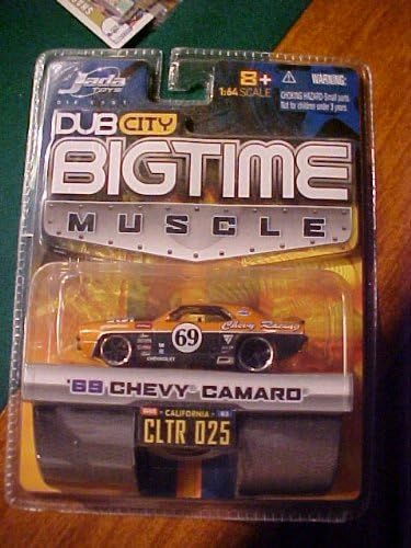 69 Chevy Camaro Dub City Bigtime Muscle Jada Toy Diecast 1/64 Scale by Jada