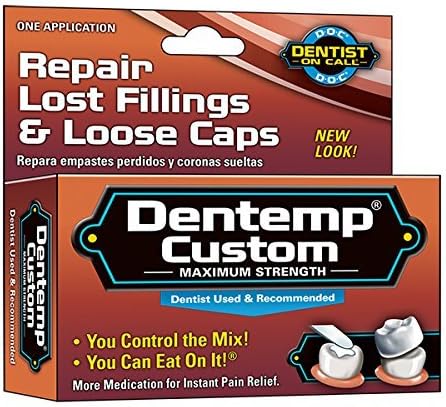 Dentemp Temporary Cavity Filling Mix - 1 App by Majestic Drug