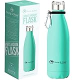 Sale 60% Off - Mini Kids Stainless Steel Vacuum Insulated Water Bottle | 12 oz | Bonus Removable Carrying Handle | BPA Free Leak Proof | Keep Hot for 12 Hours - Cold for 24 Hours