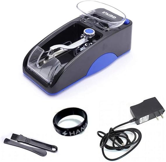 Amazon タバコ巻き機 電動巻きタバコ 手巻き シャグ たばこ 煙草 節約 Hanaバンドセット ブルー 喫煙具 腕時計 通販
