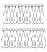 Dreamtop 25 x Ball Bungee Canopy Tarp Tie Down Cord Heavy Duty for Marquees Gazebos Tent
