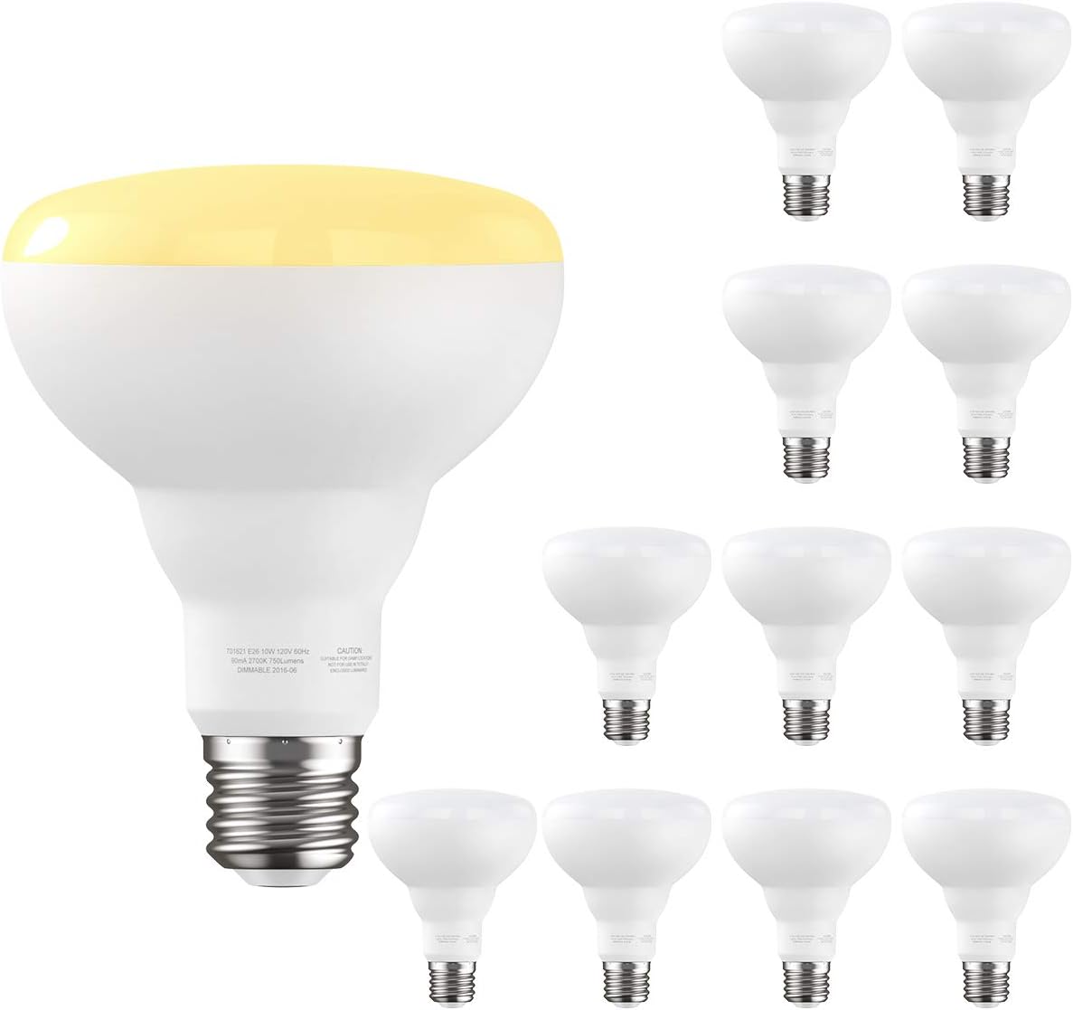 Industrial Electrical Can Light Bulb for Bedrooms Non Dimmable Kitchens