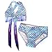 Sun Tail Mermaid Swimsuit - Girls Bikini Set - Designer Scale Colors