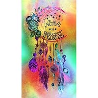 honuansortory Colorful Dreamcatcher DIY 5D Full Drill Diamond Painting Embroidery Cross Stitch Kit Rhinestone Home Decor Craft for Home Party