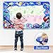 GIKPAL Aqua Magic Doodle Mat Water Drawing Mat Toddler Painting Writing Board for Boys Girls Educational Toys Gifts for Kids Age of 2 3 4 5 6 7 8 Size 45