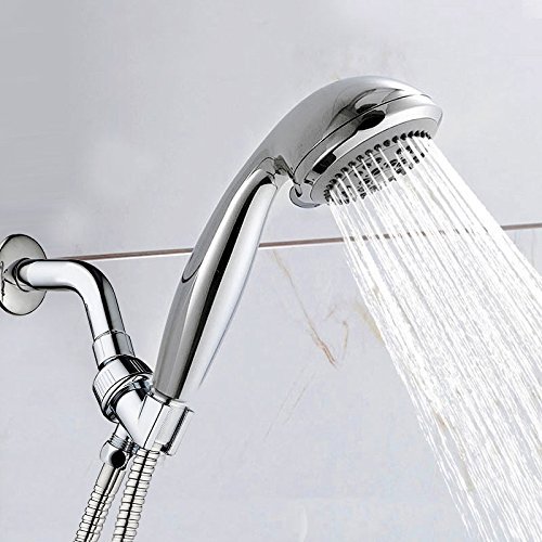 Handheld Shower Head Hose High Pressure 5 Spray Settings Massage Spa