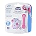 Chicco Pacifier Clip, Pink/Purple