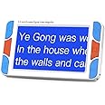 Eyoyo 5.0 inch Handheld Portable Video Digital Magnifier Electronic Reading Aids w/Double Camera View Far and Near Voice Prompt Function (3-48X)