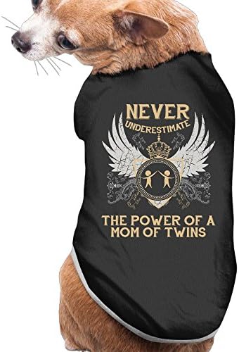YRROWN Special Design The Power Of A Mom Of Twins Dog Coats
