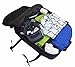 Cabin Max Metz Backpack Flight Approved Carry on Bag 44 Litre Travel Hand Luggage - 55x40x20 (Black)