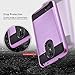 LG Stylo 3 Case, LG Stylo 3 Plus Case, 2-Piece Style Hybrid Shockproof Hard Case Cover with [ Premium Screen Protector] And Circlemalls Stylus Pen (Purple)