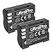 UltraPro 2-Pack BLM-1 Replacement Batteries with Rapid Travel Charger for Select Olympus Digital Cameras - UltraPro Deluxe Accessory Set Included