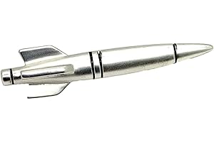 Doodle Beads Rocket Tie Clip, Grandson Gift, Outerspace Gift
