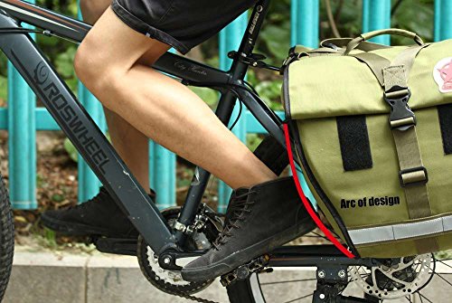 COTEetCI Bike Trunk Bag Rear Rack Waterproof Bicycle Pannier Seat Bag Cycling Pouch Carrier Bag - Thumbnail 4