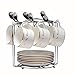 Yontree 6 Hooks Mugs Tree Cup Rack Dishes Organizer Style B