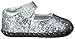 pediped Originals Delaney Crib Shoe (Infant/Toddler),Silver,Small (6-12 Months)