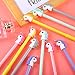 BBTO 15 Pieces Unicorn Gel Ink Pens Cute Creative Shaped Gel Black Ink Pens Roller Pens Unicorn Gifts for Girls (Color 1)