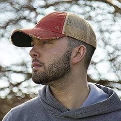 Gritty Bull Vintage Distressed Ball Cap