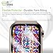IQ Shield Screen Protector Compatible with Apple Watch Series 4 (40mm)(6-Pack)(Max Coverage) Anti-Bubble Clear Film