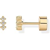 PAVOI 14K Gold Plated 925 Sterling Silver Posts Mini Stud Flat Back Earrings for Women | Helix Cartilage Piercing Jewelry | Dainty Pearl Star Cluster Cubic Zirconia Lotus Climber Screw Backs