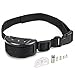 No Bark Dog Collar,No Harm Shock Dog Bark Collar with 7 Levels Button Adjustable Sensitivity Control,Stimulation of No Harm Warning Beep and Vibration for Small Medium Large Dog By QPEY