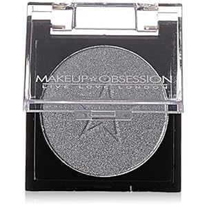 Makeup Obsession Eyeshadow, E135 Haute Silver, 2g