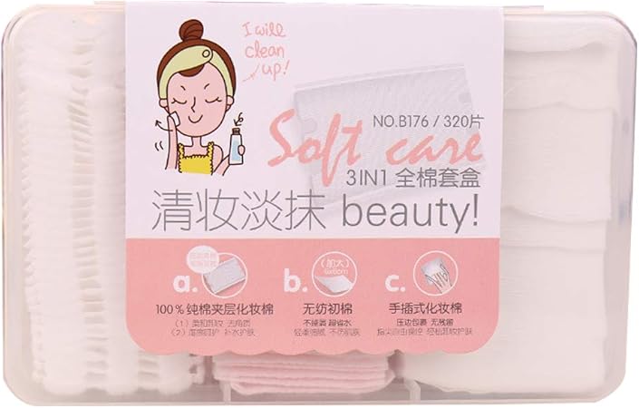 Amazon オーガニッククレンジングパッド 吸収剤 薄い コスメコットン フェイシャルスキンケア用 3枚 Bocotojp クレンジングシート 通販