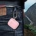 AhaStyle Upgrade Silicone Case Protective Cover [Front LED Visible] Compatible with Apple AirPods 2 & 1 (Pink)