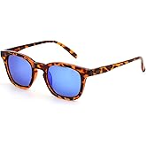 Kids Sunglasses- Retro 80s Polarized Sunglasses for Children Boys and Girls, A Tea Demi, One Size