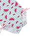 RuffleButts® Baby/Toddler Girls Whimsy Watermelons One Piece Rash Guard - 3-6m