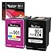 Valuetoner Remanufactured Ink Cartridge Replacement for HP 901 901XL 901 XL Compatible with Officejet 4500, J4524, J4540, J4550, J4580, J4624, J4680 Printer High Yield (1 Black, 1 Tri-Color, 2 Pack)