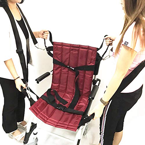 Ozzptuu Oxford Fabric Medical Lift Sling Stairs Patient Transfer Boards Belt Multifunction Disability Care Supplies for Seniors - Thumbnail 2