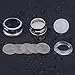 6 PCS Bathroom Faucet Aerator Parts, Male Kitchen Faucet Aerator