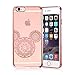 Deco Fairy Lovely Animal Black Ears Silicone TPU Bumper for iPhone 6 / 6S - Bear Ears/ Mouse Ears/ Cat Ears