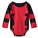 A&J Design Baby Boys' Deadpool Long Sleeve Bodysuit Snapsuit 6-9 Months