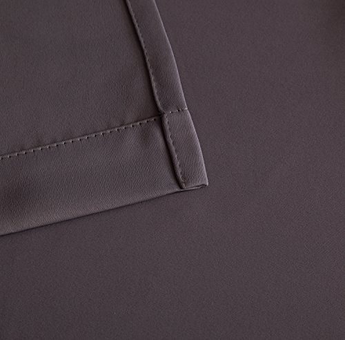 image for LinenZone Erica - Premium Rod Pocket Blackout Curtains With Tiebacks -