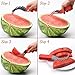 Watermelon Slicer, Corer and Server by PerfectSlice, Use as Knife & Tongs, FREE Melon Ballers, Quality Stainless Steel, Safe & Easy, Make Slices & Cubes, Perfect for Melons, Watermelons & Dragon Fruit