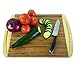 Original Organic Bamboo Wood Cutting Board and Kitchen Chopping Board with Groove to Catch Juices - 18 x 12 inches - Perfect Wedding Gift or Housewarming Gift -Extremely Large Chopping Board