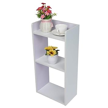 Amazon Com Pinleg Shelf 3 Tier Shelving Unit Bookccase