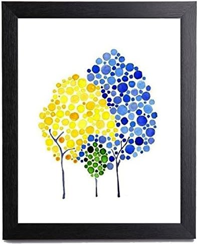 Xsorter Picture Frame 11 x 14-inch to Display Pictures Sized 9 x 12-inch with Mat / 9.4 x 12.4-inch without Mat, Wall Hanging Hardware Included, Black