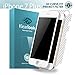 Klearlook [Privacy Series] Anti Spy Filter Featured 3D Curved Full Coverage Tempered Glass Screen Protector, White Frame with Matte Back Film for Apple iPhone 7 Plus (1+1 Pack)