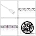 LEDMO 12V Flexible SMD 5050 RGB LED Strip Lights, LED Tape, Multi-colors, 300 LEDs, Non-waterproof, Light Strips, Color Changing, Pack of 16.4ft/5m Strips
