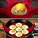 Pancake Mold Ring - Makes the perfect pancakes, eggs, hash browns, & brownies in non-stick silicone maker tool. Kitchen bakeware from high grade silicone