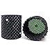 Superoots Air-Pot THAP5 3.6 Gallon/13.8 Liter Propagation Garden Pot Planter Container, Black with Green Base, 6 Pack