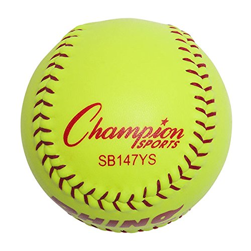 Champion Sports Leather Softball Pack