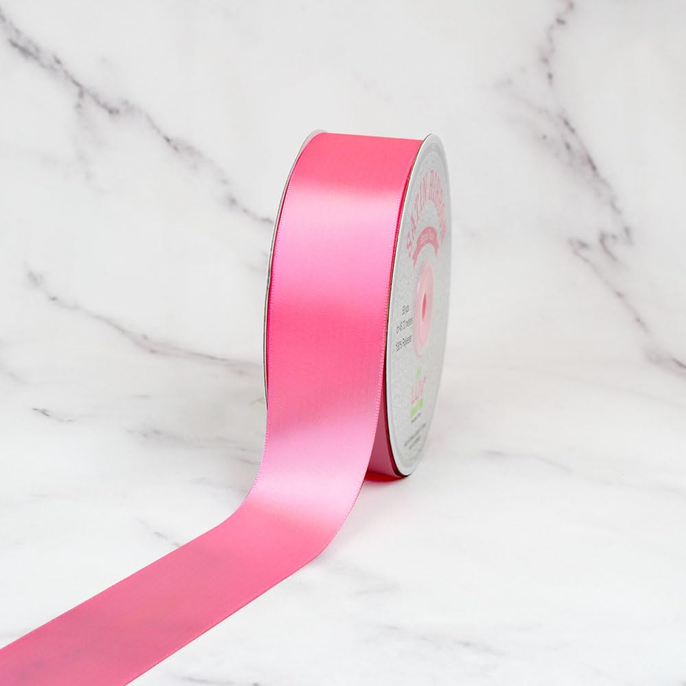 Photo 1 of Creative Ideas Satin Single Face 1.5" Inch Ribbon x 50 Yards,for Gift Wrapping Crafts Wedding Decoration Bows Bouquet Floral Arrangement