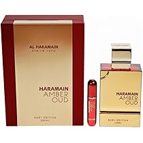 Al Haramain Amber Oud Black for Unisex Eau de Parfum Spray, 6.8