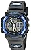 30m Water-Proof Digital-Analog Boys Girls Sport Digital Watch with Alarm Stopwatch Chronograph (Child) 6 Colors (Blue-Black)